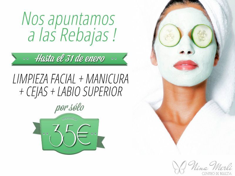 Oferta rebajas de enero