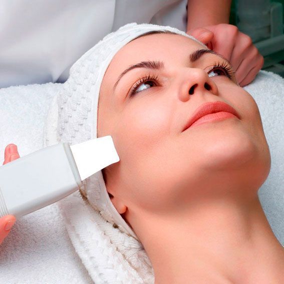 limpieza de cutis con peeling ultrasónico