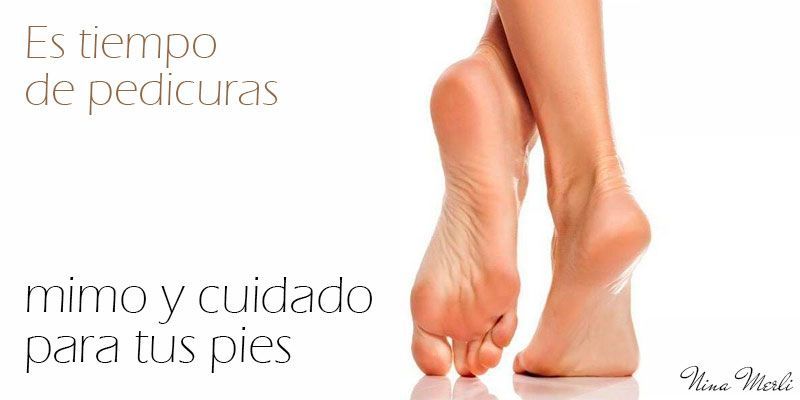 Es tiempo de pedicuras