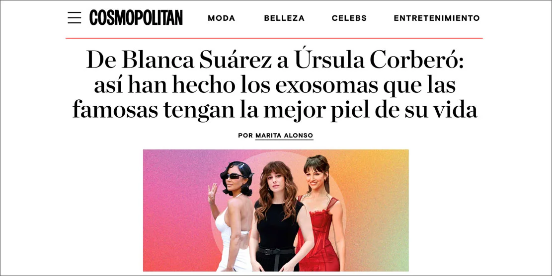 Colaboramos con la revista COSMOPOLITAN