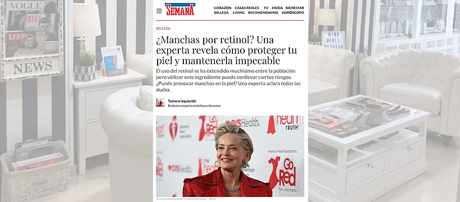 Nina Merli aparece en revista Semana