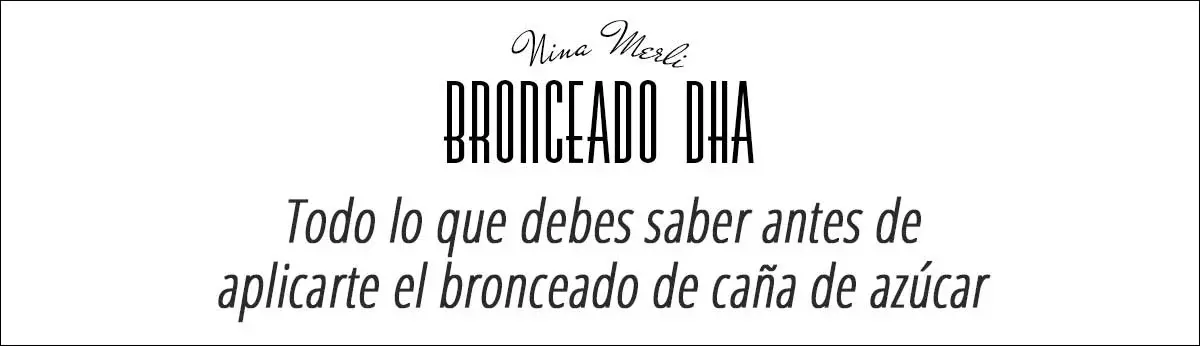 Qué debes saber antes de hacerte el bronceado de caña de azúcar